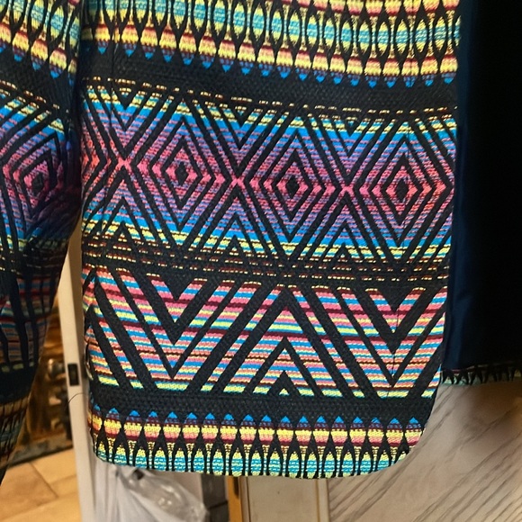 Tahari ASL multicolor blazer size 4p - Picture 7 of 8